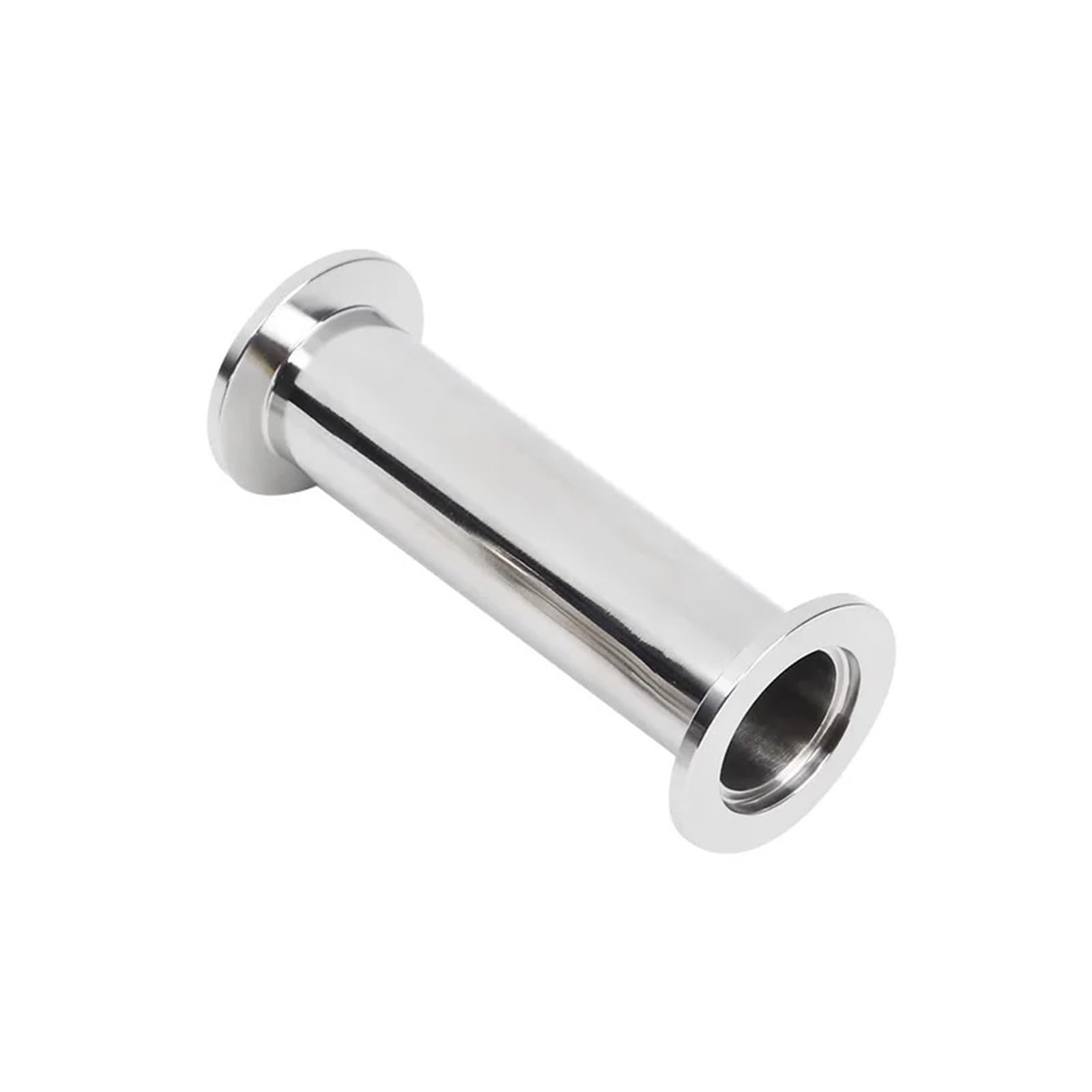 KF16 KF25 KF40 KF50 Vakuum-Gerades Rohr 304 Edelstahl Flansch Schnellspannvorrichtung Gerade Rohrverschraubungen 40-200mm Länge(KF50,100MM)