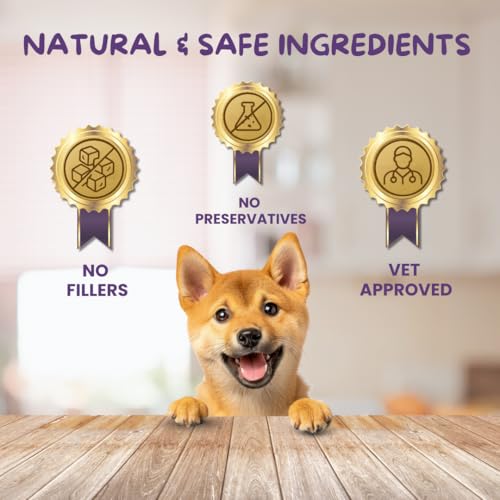 Image of Cuddl 25-in-1 Dog Supplement | Multivitamin Chews for Joints, Bones, Gut, Skin, Immunity | Vitamins, Minerals, Calcium, Biotin, Choline | No Fillers or Preservatives | All Ages