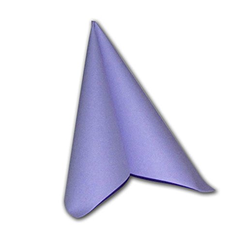 Servietten Lila Tischdeko Hochzeitsdeko Servietten falten 40x40cm Cover