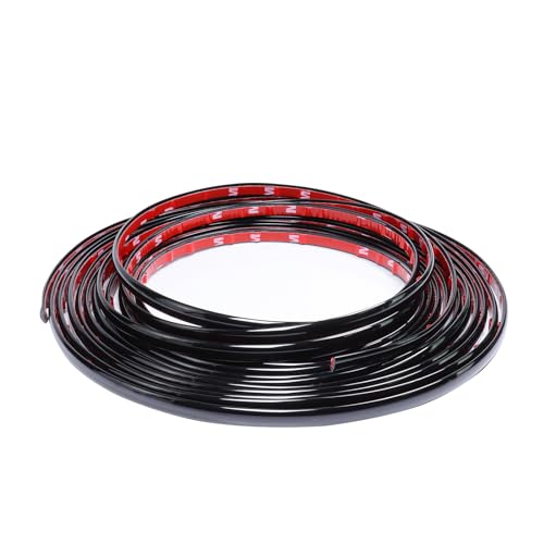 Sbwlkj DOES NOT APPLY 25Ft Automotive Trim Molding 1/2"(12Mm) Wide Universal Car Side Moldings Self Adhesive Uv-Protected Scratch-Proof thumb #3