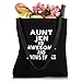 Aunt JEN Is Awesome And Knows Things JEN Tote Bag