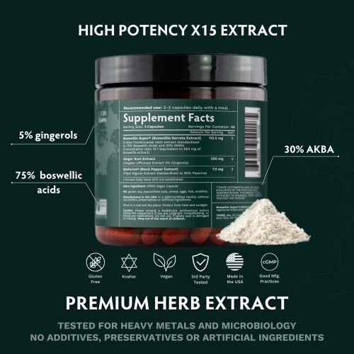 Recovery Trio 120 - Ksm-66 Ashwagandha + Turmeric Curcumin C3 Complex + Boswellia Complex - Boost Immunity, Joint Support, Reduces Pain #TOP4