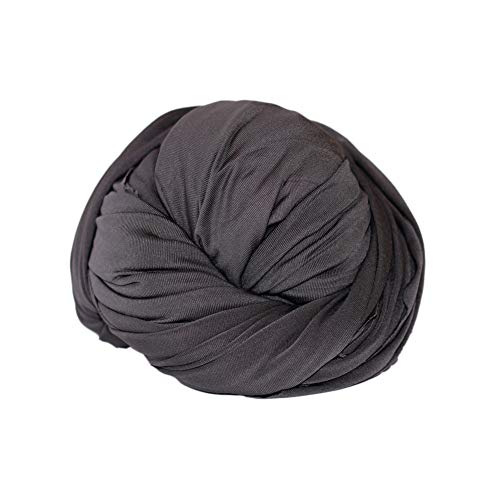 Newborn Stretch Wraps Photography Props Girl boy Baby Photo wrap Prop Swaddle Long Ripple Wraps DIY Blanket Photoshoot Basket Wrapper (7 Dark Grey)