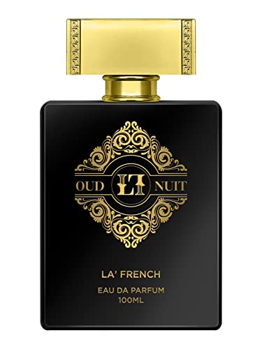 Image of La French Oud Perfume 100ml Unisex Perfume for Men & Women, Eau De Parfum, Premium Arabic & French Long-Lasting Fragrance Scent, Best Date Night Fragrance for Men, Best Gift for Men and Women (Oud Nuit)
