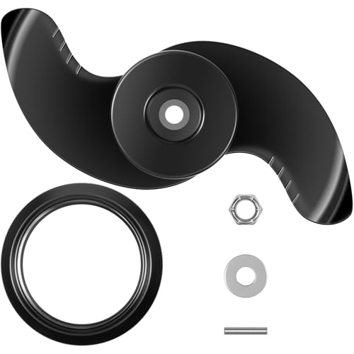 MKP-38 Weedless Wedge 2 Prop & Eliminator Trolling Motor Prop Nut For Minn Kota 112 lb Thrust 4-1/2" Motors, 1865023 Trolling Motor Prop for Minn Kota Ulterra, Fortrex, Terrova, Riptide, Ultrex 112 by Camoo - Image 2