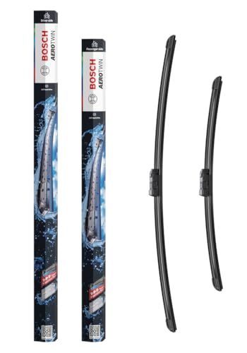 Bosch eA309S - Balais d'essuie–glace Aerotwin - Longueur : 650/475 mm - 1 paire de balais avant, expédié dans son carton d'origine : moins de déchets,...