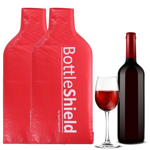 Bolsas protectoras para botellas de vino, protegen tu equipaje de derrames en el viaje