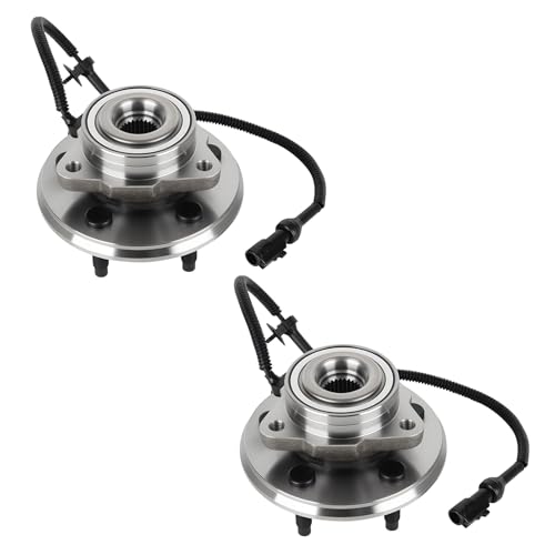 ILONPA 515050 Front Wheel Bearing & Hub Assembly for 2002-2005 Ford Explorer/for 2003-2005 Lincoln Aviator/for 2002-2005 Mercury Mountaineer, 5 Lugs w/ABS Hubs Assemblies 2003 2004, 2PCS by ILONPA - Used condition - US$44.16