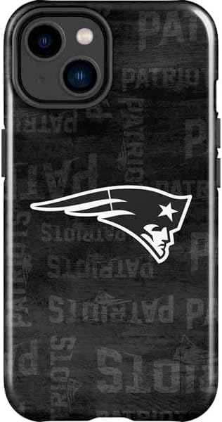 Skinit Impact Phone Case Compatible with iPhone 15 - Officially Licensed NFL New England Patriots Large Logo Design