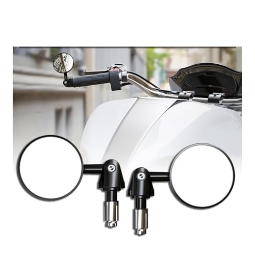 Espejos retrovisores universales de manillar plegables para eliminar vibraciones en moto 7/8 2