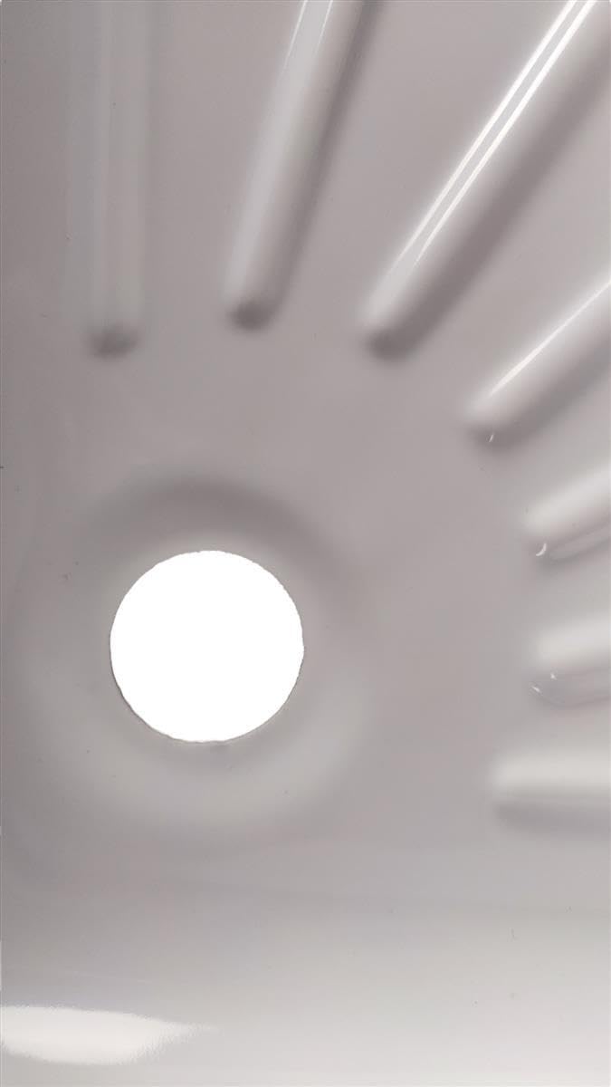 Bandeja de ducha para autocaravana, 580 x 580 mm, color blanco 25081W