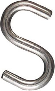 National Mfg N233-544 2-Inch Stainless Steel Open S Hook - Quantity 20 by National Mfg.