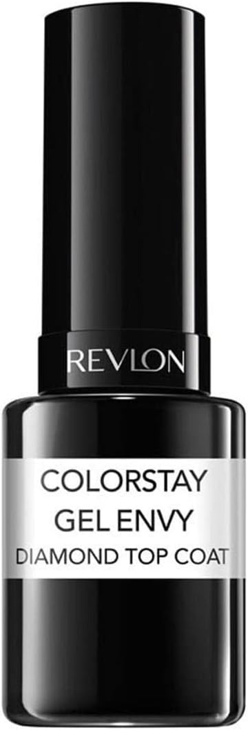 REVLON Colorstay Gel Envy Longwear Nail Enamel 010 Diamond Top Coat, 0.4 Oz, Pack Of 1