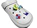 Handmade Croc Clog Shoe Decorative Charms made from Building Bricks, Interchangeable Fun! Compatible with Lego Bricks and Dots