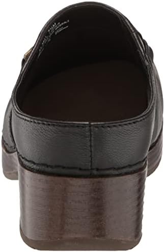 Bella Vita Women's Ventura Clog, Black Leather, 8.5 | Image 2