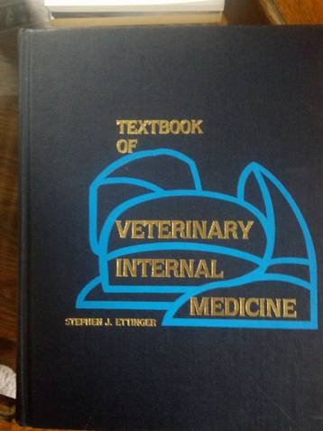 Textbook of Veterinary Internal Medicine, Vol. 1 0721619428 Book Cover