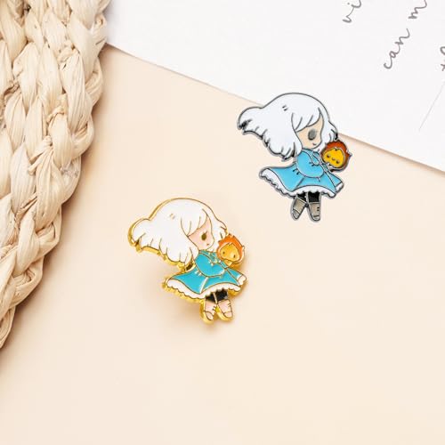 Image of Cute Enamel Pins Cartoon Lapel Pin Brooch Badge for Backpack Jackets Funny Tiger Pins for Gift Anime Enamel Pin for Clothing Hat Decoration