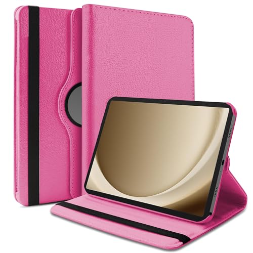 Image of TGK 360 Rotatable Flip Cover for Samsung Galaxy Tab A11+ Plus 11 Inch 2025 Case /Galaxy Tab A9 Plus 2023 (Hot Pink)