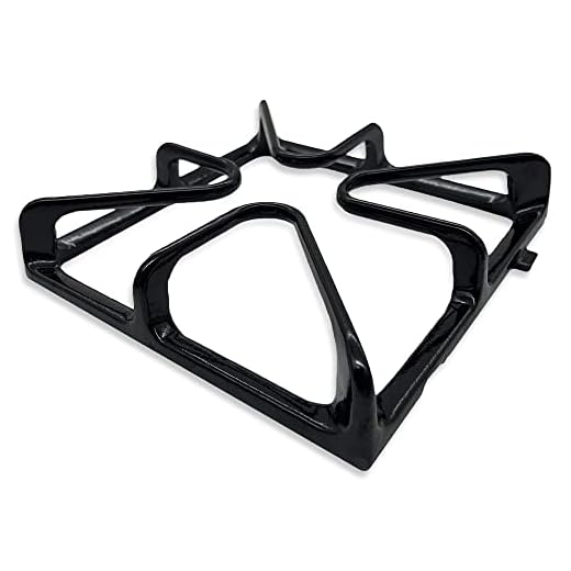 Whole Parts Gas Range Burner Grate (Black) Part # WB31K10045 - Replacement & Compatible With Some GE Ranges - Replaces AP2027969, 257882, AH244208, EA244208 ​- Non-OEM Appliance Parts & Accessories