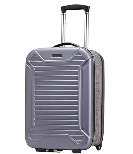 Luggage Travel Gear Luggage Foldable Carry On Luggage Hard Case Luggage Portable Combination Lock Suitcases(B,24in)