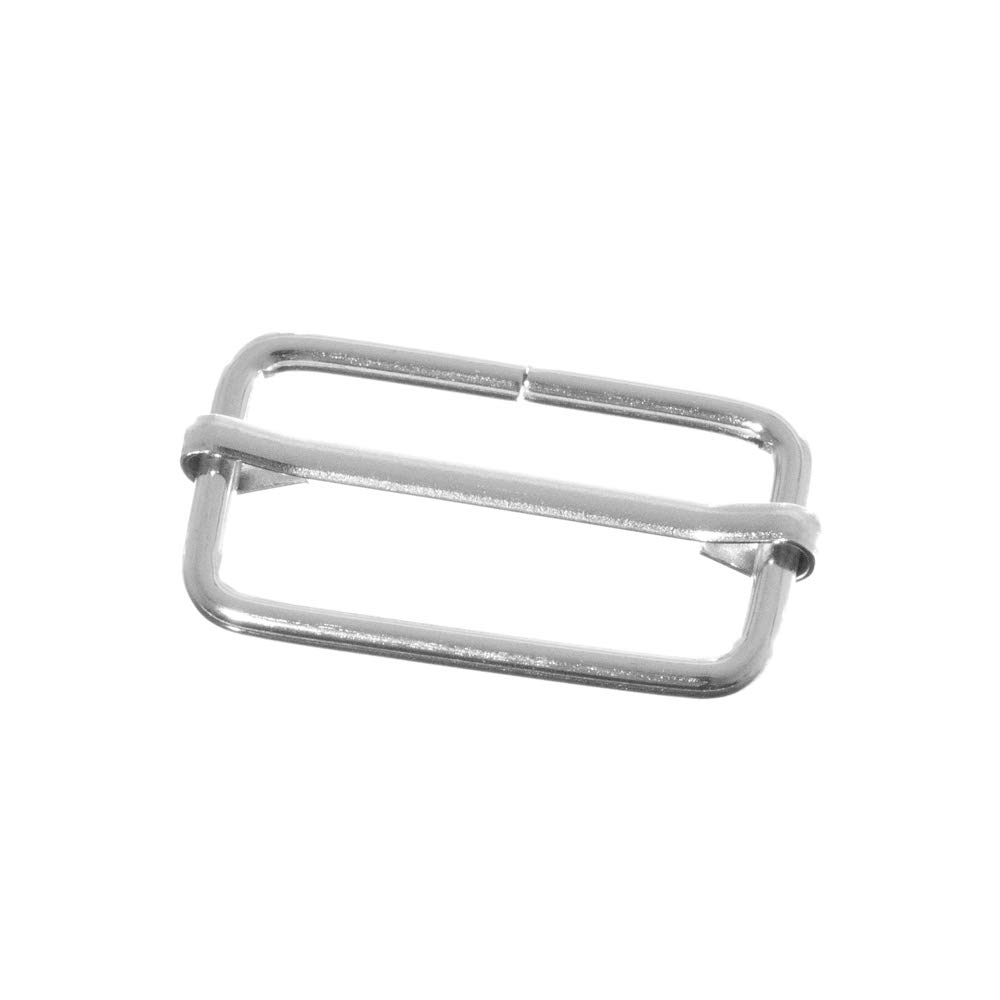 WedDecor Metallo Regolabile Triglide 3 Barretta Slider Fibbia per Riparazione Cinture, Elementi di Fissaggio, Fettuccia Cinghie, Zaini, Cucciolo Collari, Fai da Te Accessori - Oro - 40mm, 5pcs