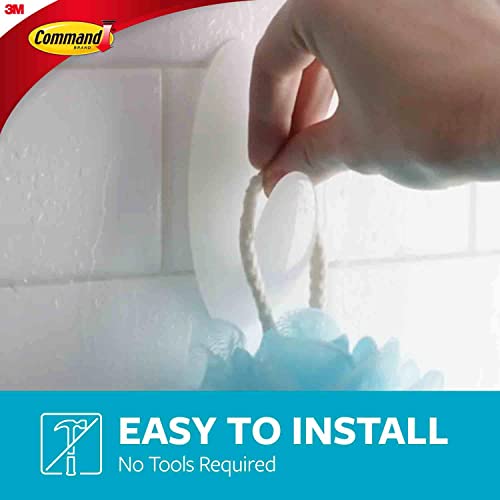 Image of Command Bath Large Towel Hook Value Pack, Total 6 Large Wall Hooks with 6 Water Resistant Strips, 2-Pack of 3 Hooks, Organize Damage-Free