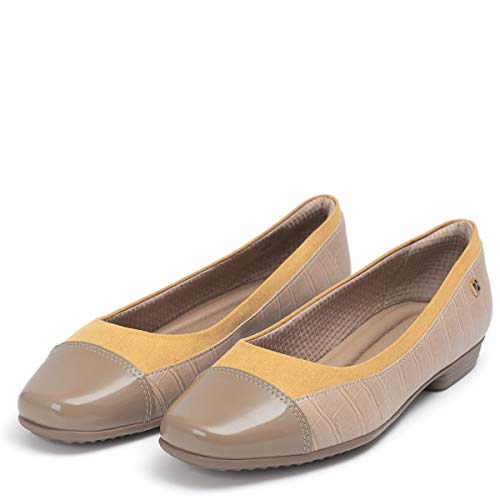 SAPATILHA CONFORTO 251060 PICCADILLY (P13) - AÇAFRÃO