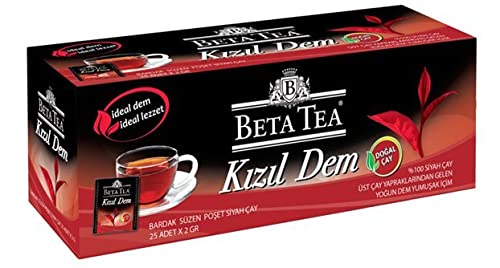 Beta Kızıl Dem Poşet Çay 25x2 gr