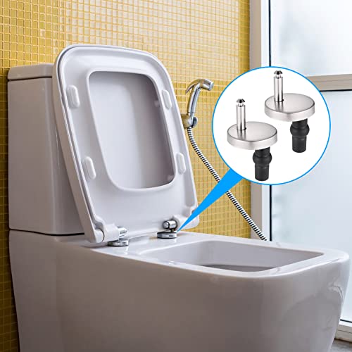 Zocipro 6Pcs Toilet Seat Fixings, Universal Quick Release Toilet Seat Fittings - Image 3