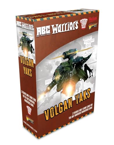 Miniatures Volgan Yaks de collection et haute précision pour jeux de table 2000AD