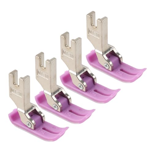 Cninba13 MT-18 Pie Prensatelas Plástico Extra Delgado 4PCS miniatura 6