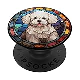 Photo Gallery bichon frise dog - piombo in vetro colorato, design artistico popsockets popgrip intercambiabile Photo Gallery bichon frise dog - piombo in vetro colorato, design artistico popsockets popgrip intercambiabile