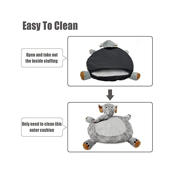WEOK-Heartbeat-Puppy-Toy-Dog-Anxiety-Relief-Toys-with-Heartbeat-Dog-Heartbeat-Toy-Bed-Mat-for-Anxiety-Puppy-Heartbeat-Sleep-Aid-Comfort-Toy-for-Puppy-Dogs-Cats-Pets WEOK Heartbeat Puppy Toy