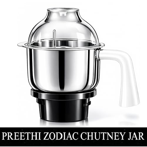 Image of 100% Compatiable for Zodiac, Steele Mixer Grinder | Replacement for preethi Zodiac Mixer Jar | Preethi Steele Mixer Jar | 1 Year Guarantee