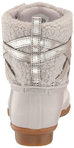 Sperry Mens Shoes Women's Winter Boot, Silver, 103
