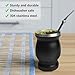 Imagen de Artcome Set de 4 tazas para Yerba Mate de acero inoxidable