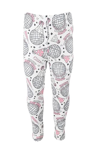 Image of Unique Baby Girls Kids Toddler 3pc Outfit Set Long Sleeve Cotton Blend Tunic Top Leggings and Scarf