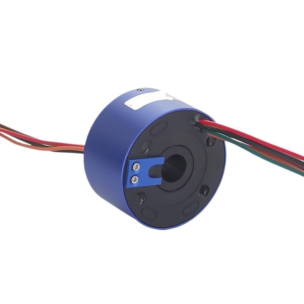 Anelli collettori Anello collettore Passante 12,7 mm 6 Circuito 10 A Anello collettore Elettrico Anello collettore Elettrico Anello conduttivo Anello Elettrico