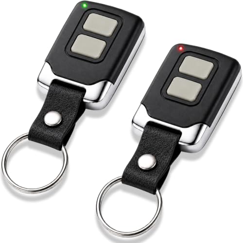2 for LiftMaster Chamberlain Craftsman Universal Garage Door Opener Remote Replacement 893LM 893Max 373LM 973LM, 2-Button Keychain,Fits LiftMaster Chamberlain Craftsman Garage Door Opener 1993+