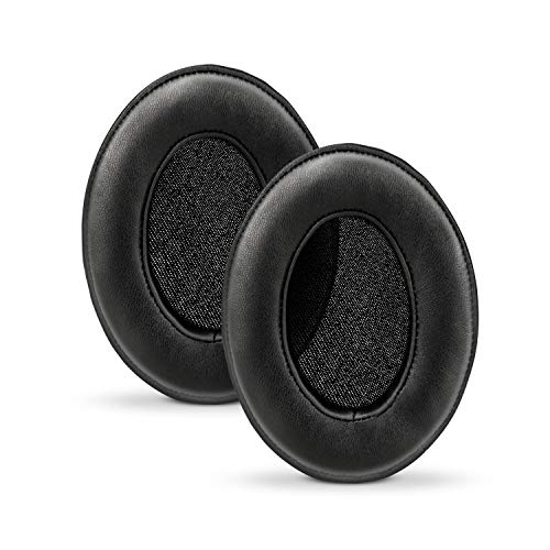 Brainwavz Sheepskin Ear Pads for ATH M50X, M50XBT, M40X, HyperX, SHURE, Turtle Beach, AKG, ATH, Philips, JBL, Fostex Replacement Memory Foam Earpads & Fits Many Headphones (See List), Leather Oval by BRAINWAVZ - Used condition - US$29.70