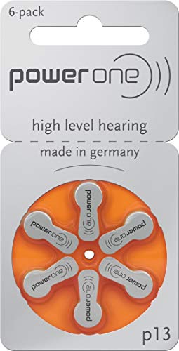 GITHA Power One P13 Hearing Aid Battery (Silver) 60 Cells