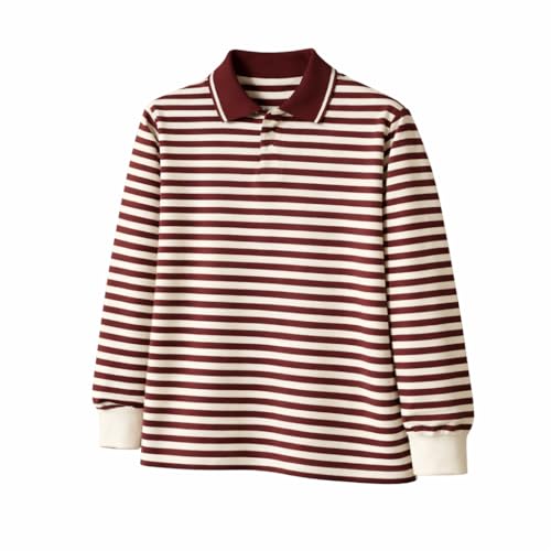 Image of Mack Jonney Men's Premium Black Striped Polo T-Shirt | Long Sleeve Cotton Blend | Casual & Smart Wear-M6752