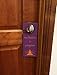 Meditation Door Sign | Do Not Disturb Sign Meditation in Progress | Meditation Gift for Home or Office
