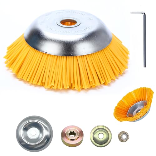 CUVZORA – Tête De Débroussailleuse Universelle En Fil D’acier – Compatible Avec La Plupart Des Modèles (Stihl, Echo…)