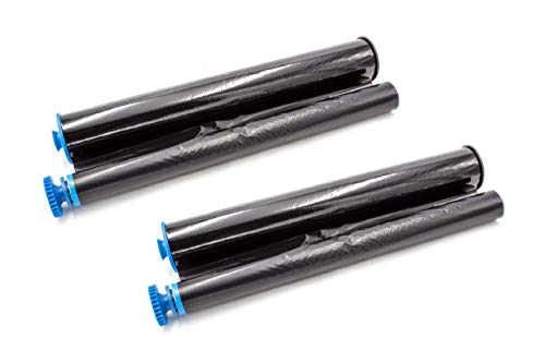 vhbw pellicola termica (confezione da 2) compatibile con EGT Galeo 4010, 4200, 4200 Series fax, stampante - Rotolo termico compatibile, 45m senza chip
