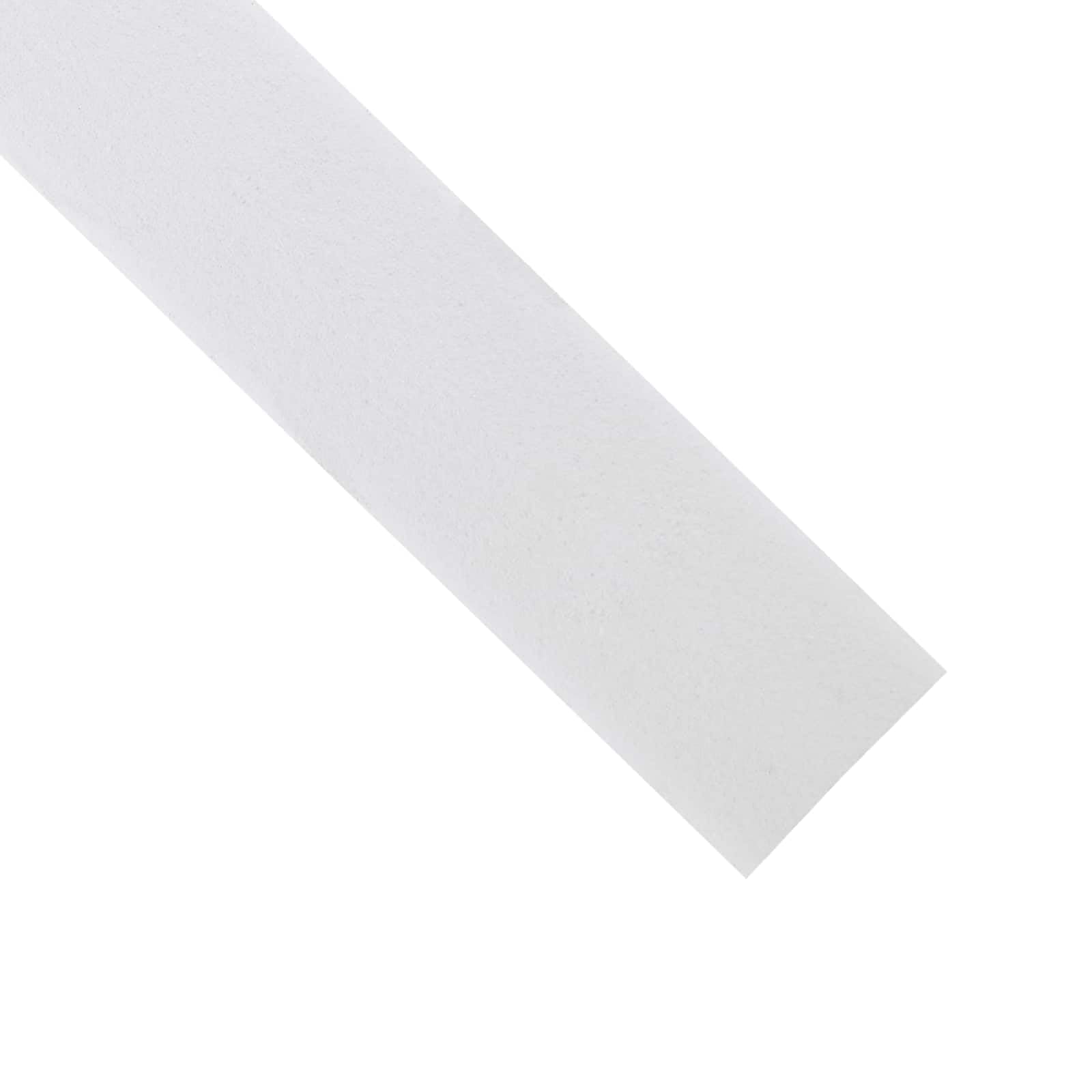 Samoprzylepna taśma uszczelniająca z pianki CR biała 20 mm x 5 m, 20 sztuk, taśma montażowa do uszczelniania drzwi, okien, gniazd, chroni przed kurzem, powietrzem i wodą