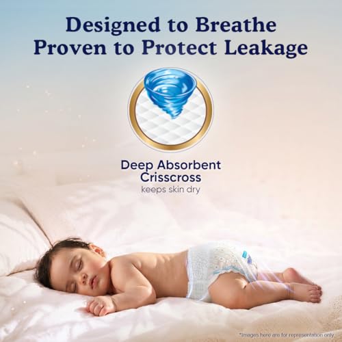 Image of MamyPoko Pants Skin Breathe Care | Baby Diapers Small Size (S) | 261 Count | 4-8Kgs | Half Skin Touch Airy Sheet | 3X Breathable | Derma Tested
