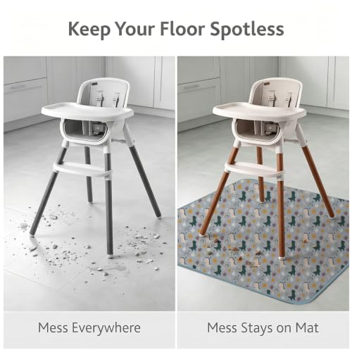 Image of Baby Splat Mat for Under High Chair