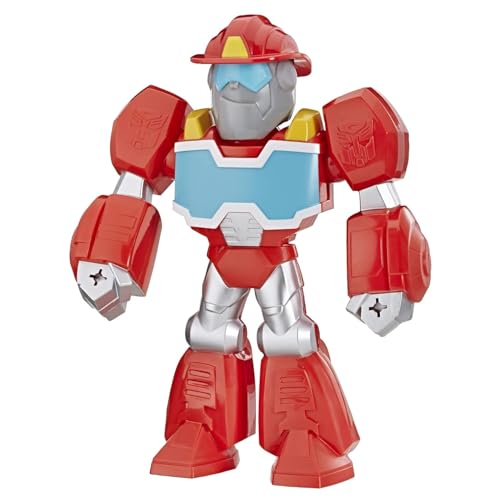 Transformers Playskool Heroes Mega Mighties Transformers Rescue Bots Academy Optimus Prime Figure,...