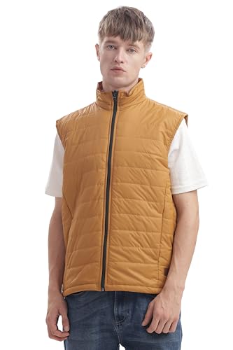 Image of Men's Sleeveless jacket solid | Regular Fit Jacket | stylish trending winter wear | Sleeveless Sports Gym Zipper Jacket